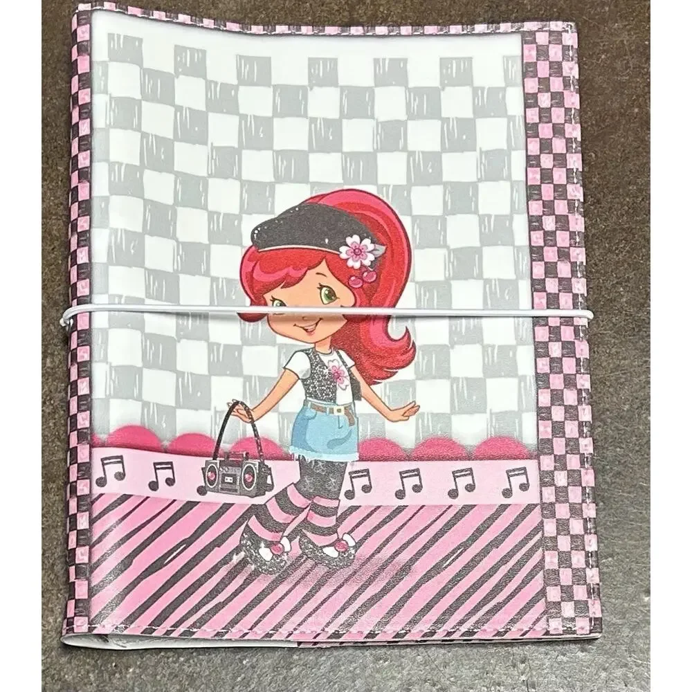 Strawberry Shortcake Friends A5 Soft Binder w/ Printed Stationery paper & Tote